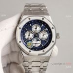 Swiss Copy Audemars Piguet Royal Oak Perpetual Calendar Cal.5134 Blue Dial Watch Men